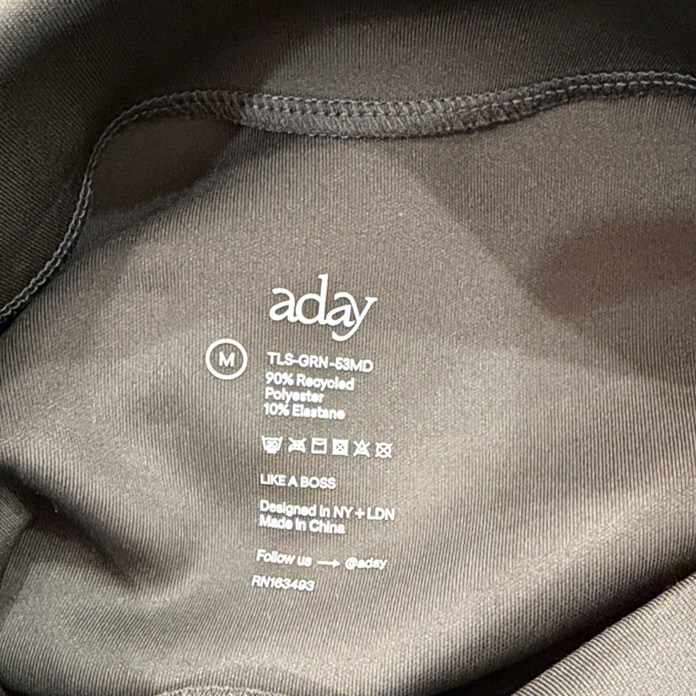 ‘Like a Boss’ Turtleneck - Dark khaki from Aday - Picture 2 of 3